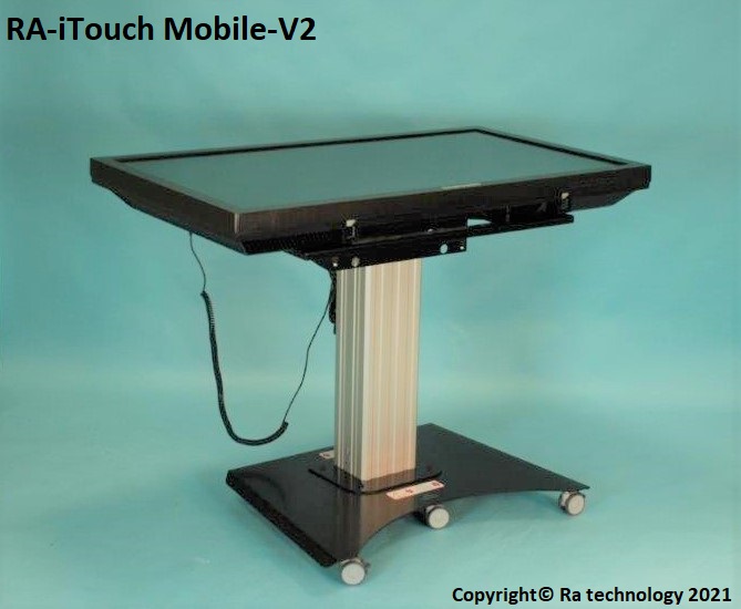 RA-iTouch Mobile-V2. Touch Screen Flip and Tilt Mobile Trolley.